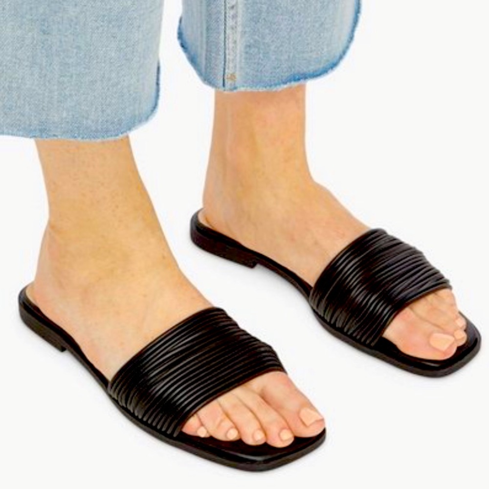 Kelly Rowland for JustFab Black Sandals